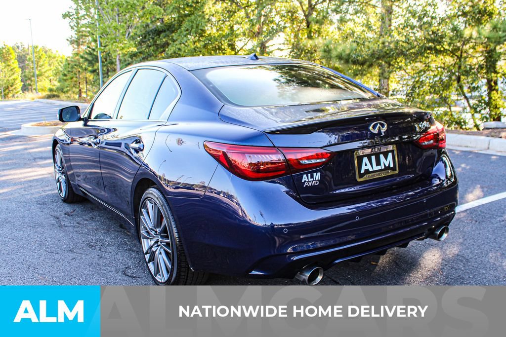 Used 2024 INFINITI Q50 Red Sport 400 AWD/4WD image 4