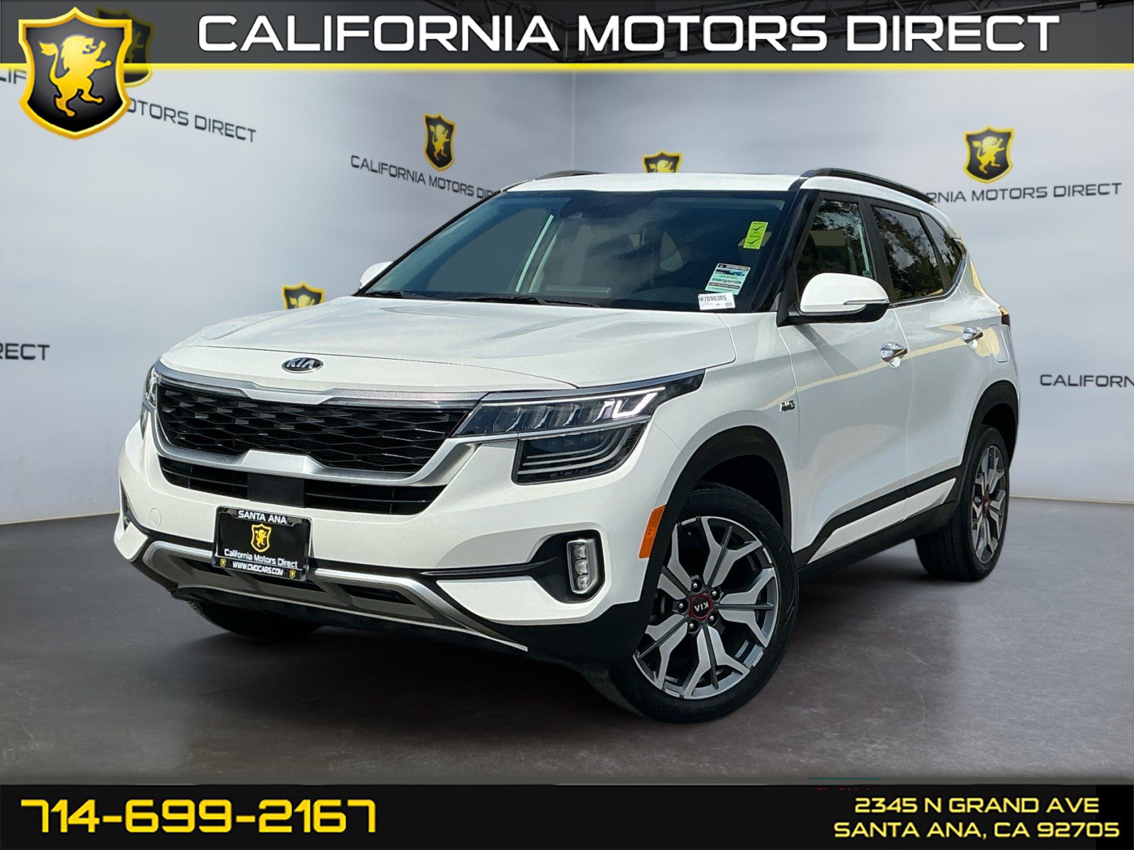 Used 2021 Kia Seltos SX w/ SX Sunroof Package AWD/4WD image 1