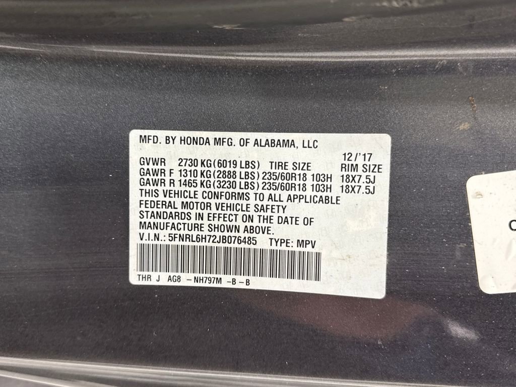 Used 2018 Honda Odyssey EX-L image 27