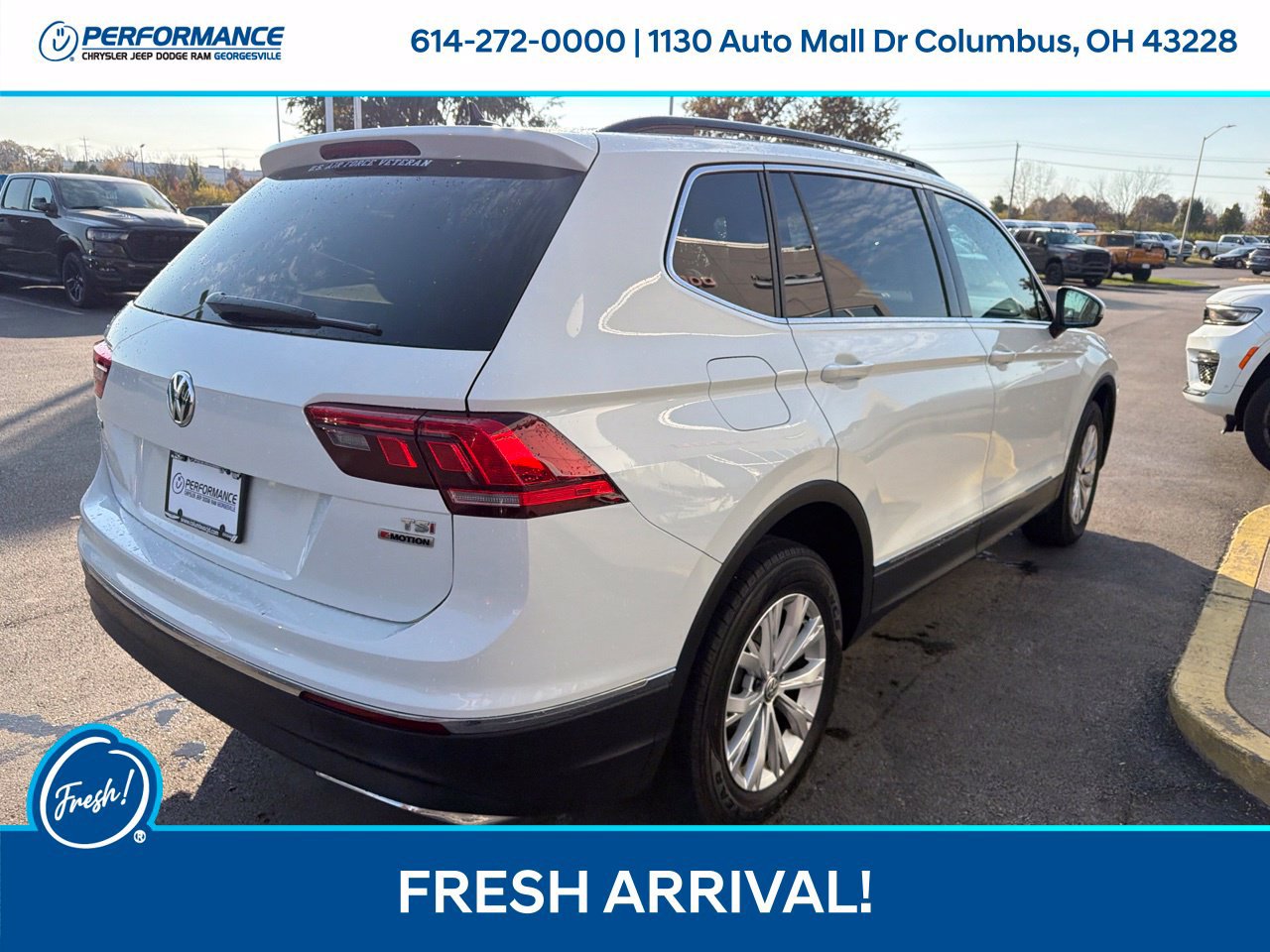 Used 2018 Volkswagen Tiguan SE w/ Panoramic Sunroof Package AWD/4WD image 10