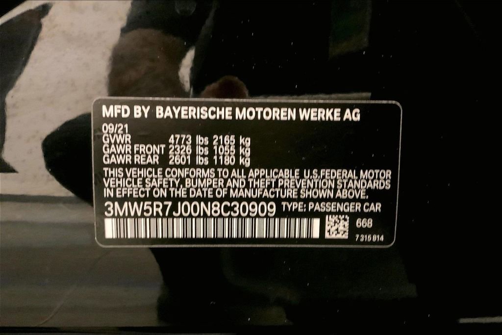 Used 2022 BMW 330i xDrive Sedan w/ Premium Package AWD/4WD image 32