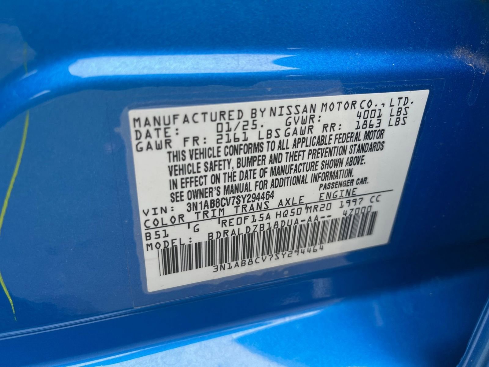 Used 2025 Nissan Sentra SV FWD image 27