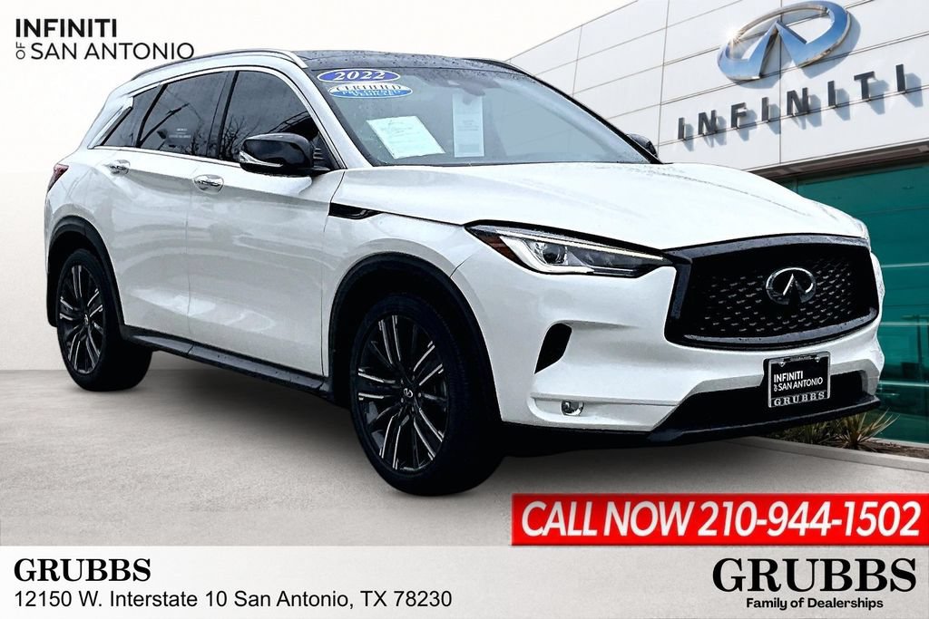Used 2022 INFINITI QX50 Luxe w/ Appearance Package FWD image 1