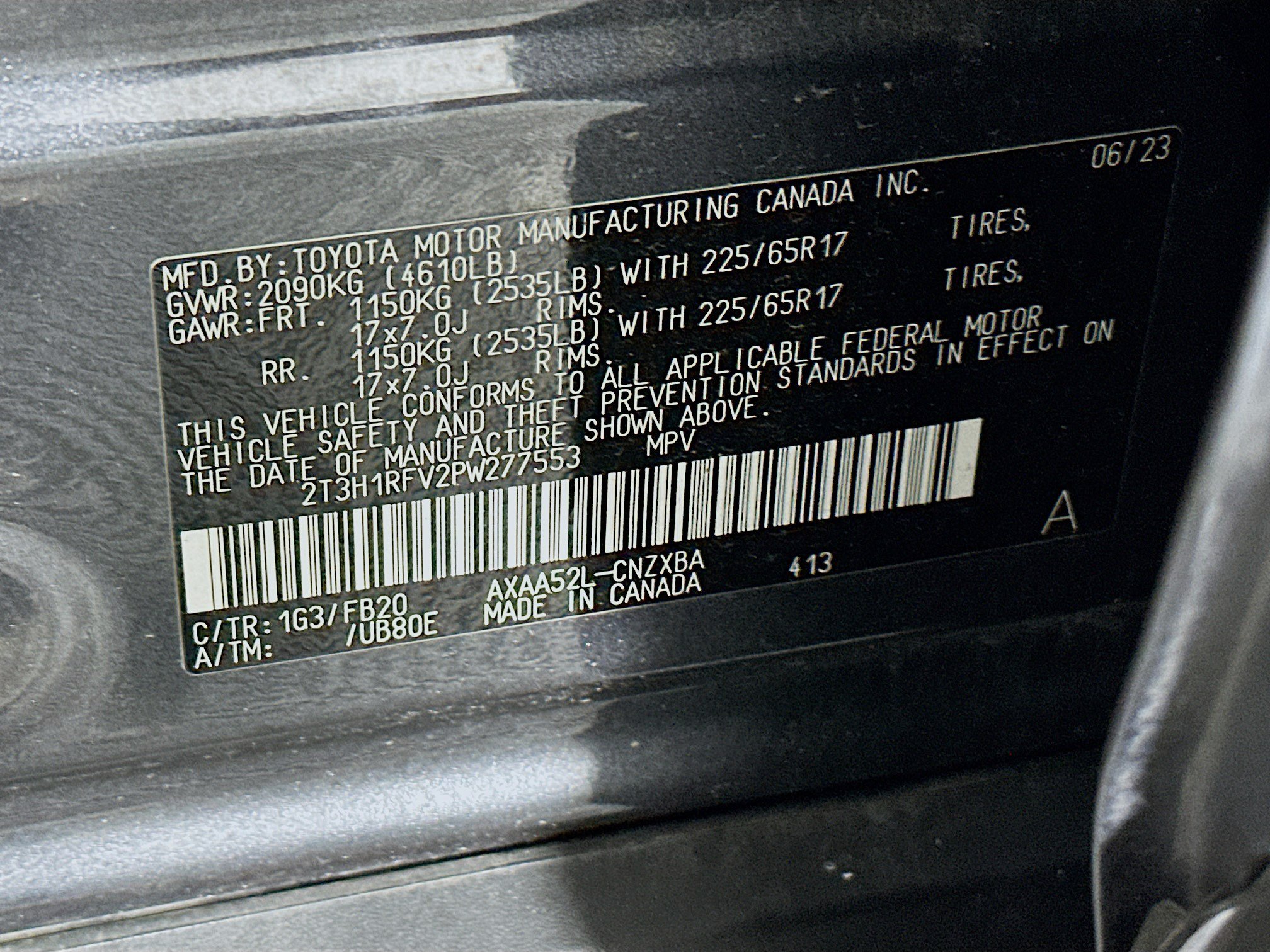 Used 2023 Toyota RAV4 LE FWD image 12