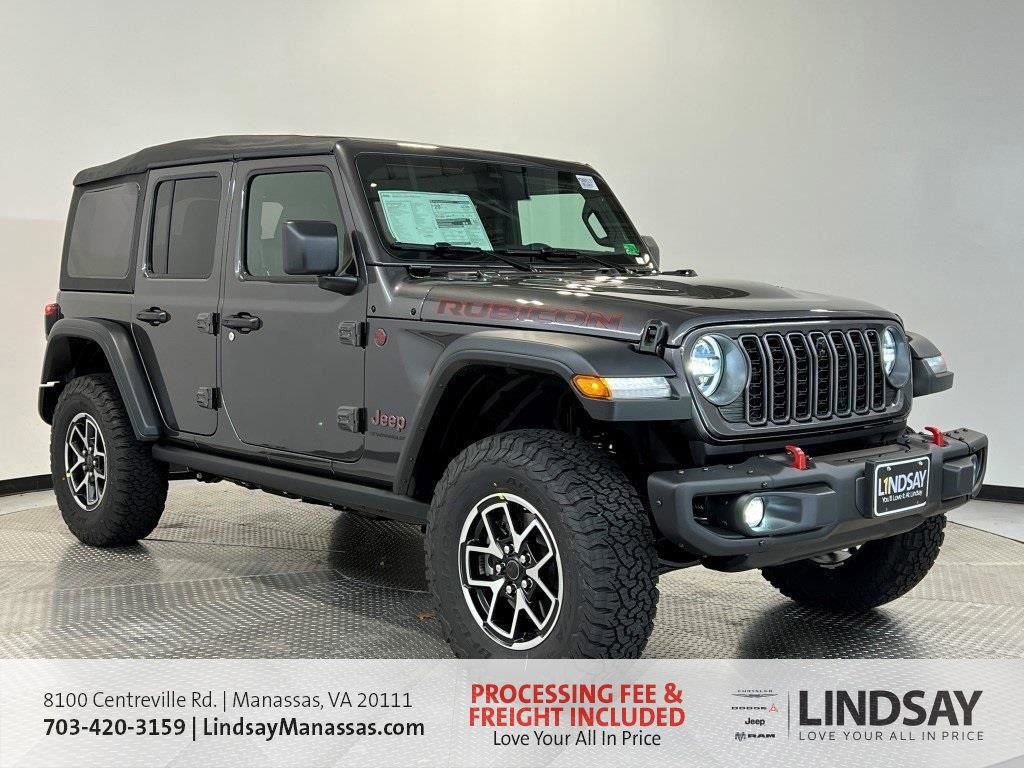 New 2026 Jeep Wrangler Unlimited Rubicon w/ Safety Group