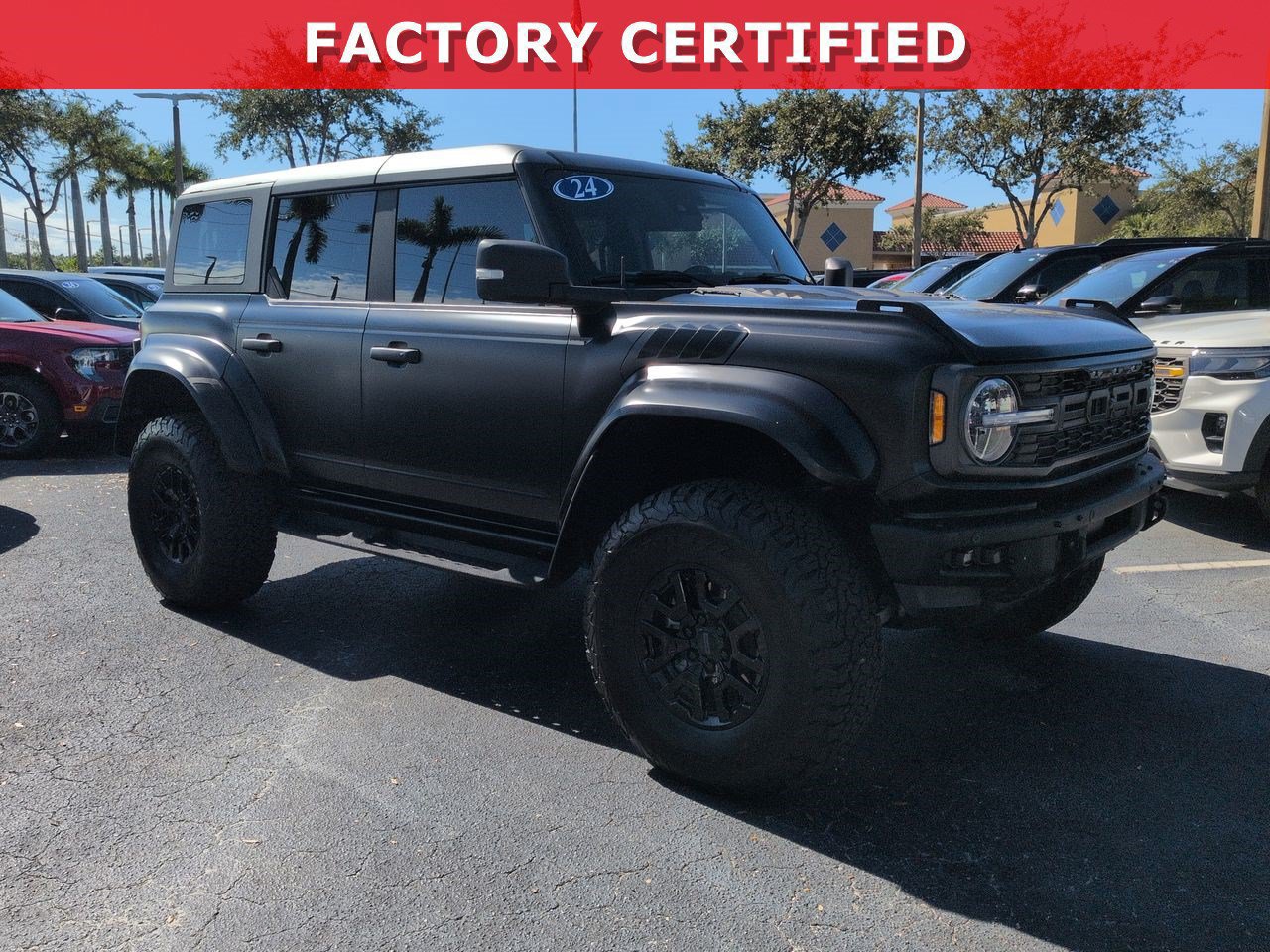 Certified 2024 Ford Bronco Raptor w/ Interior Carbon Fiber Pack 6