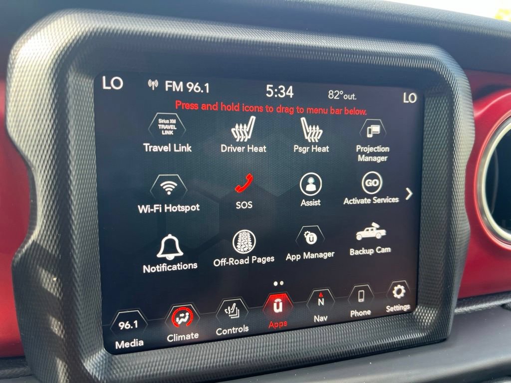 Used 2023 Jeep Gladiator Rubicon w/ Cold Weather Group AWD/4WD image 49