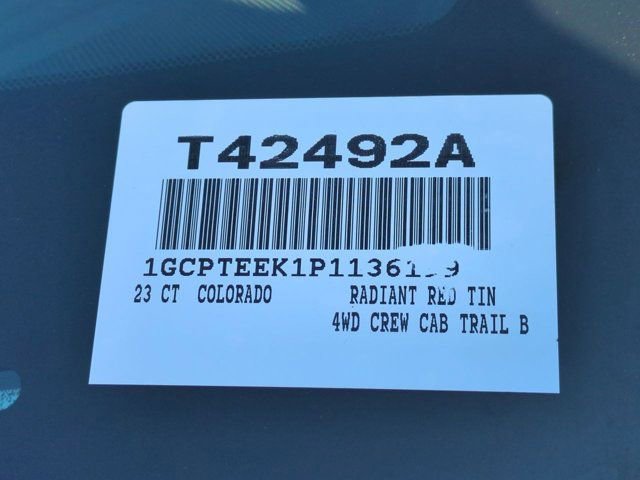 Used 2023 Chevrolet Colorado Trail Boss w/ Technology Package image 18