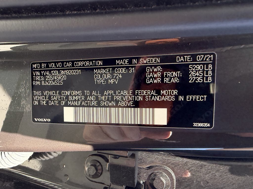 Used 2022 Volvo XC60 B5 Inscription w/ Advanced Package FWD image 47