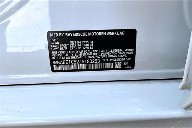 Used 2018 BMW 330e w/ Convenience Package image 35