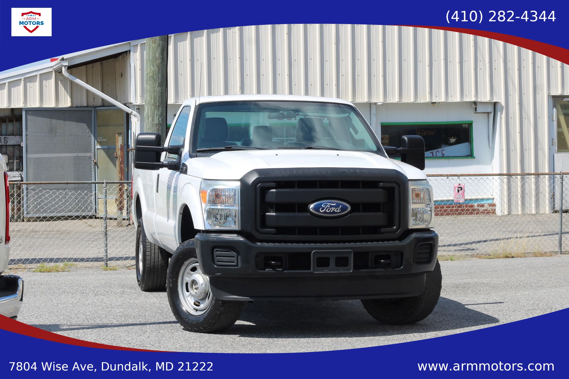 Used 2011 Ford F250 XL w/ Snow Plow Prep Pkg AWD/4WD image 1