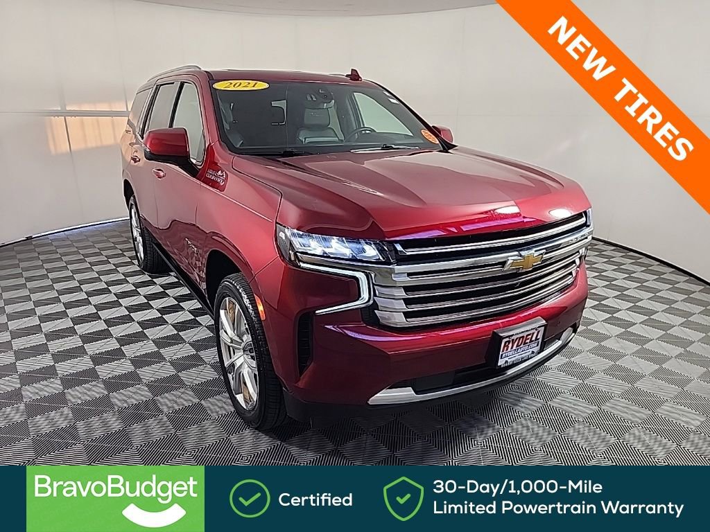Certified 2021 Chevrolet Tahoe High Country w/ Premium Package AWD/4WD image 2