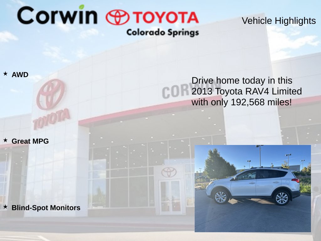 Used 2013 Toyota RAV4 Limited AWD/4WD image 7