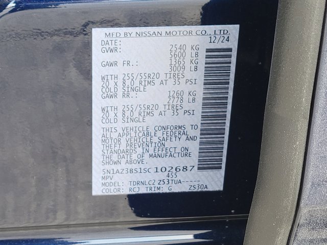 New 2025 Nissan Murano SV image 13