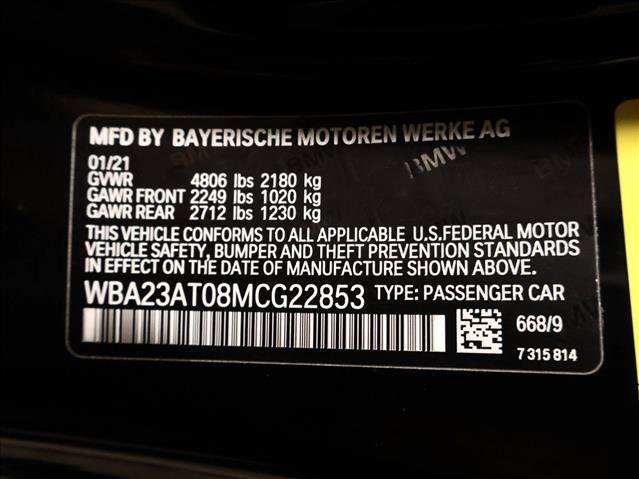 Used 2021 BMW 430i Convertible w/ Convenience Package image 28