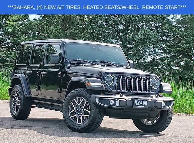 Used 2025 Jeep Wrangler Unlimited Sahara AWD/4WD image 1