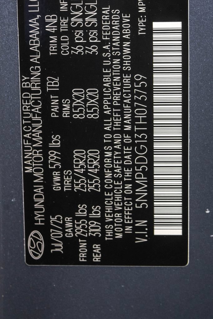 Used 2026 Hyundai Santa Fe Calligraphy AWD/4WD image 39