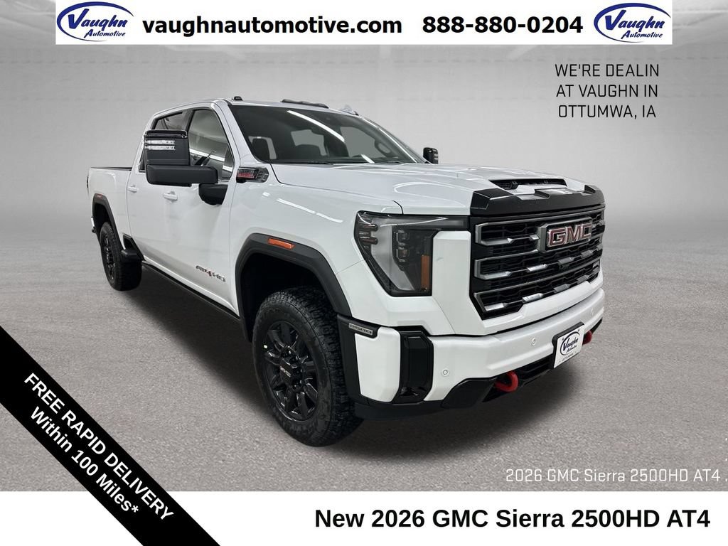 New 2026 GMC Sierra 2500 AT4 w/ AT4 Premium Plus Package AWD/4WD image 1