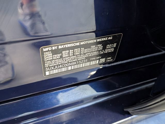 Used 2022 BMW X5 M50i w/ Executive Package image 19