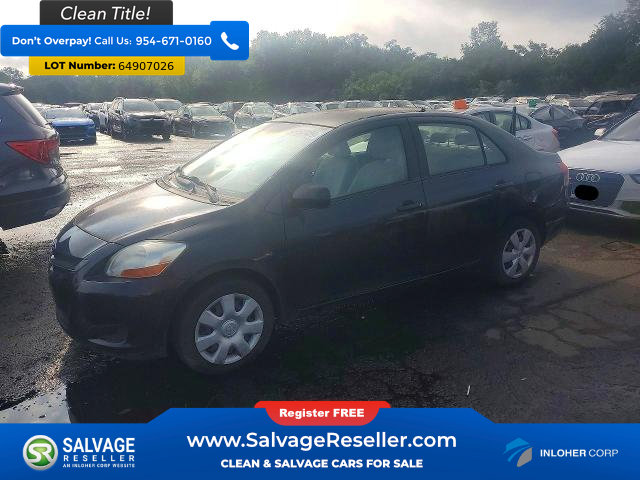 Used 2007 Toyota Yaris Sedan w/ PWR Pkg w/Steel Wheels