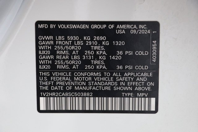 Used 2025 Volkswagen Atlas SE AWD/4WD image 39