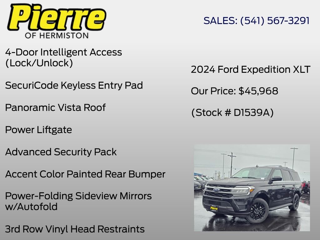 Certified 2024 Ford Expedition XLT AWD/4WD image 24