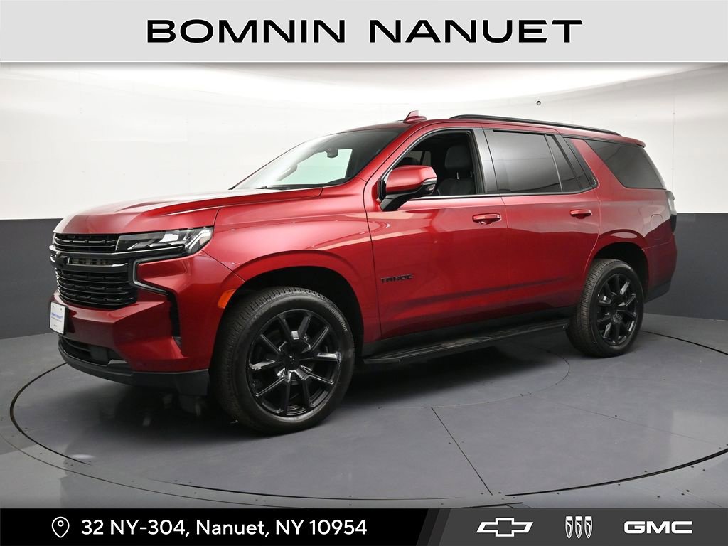 Used 2021 Chevrolet Tahoe RST w/ Luxury Package AWD/4WD image 1