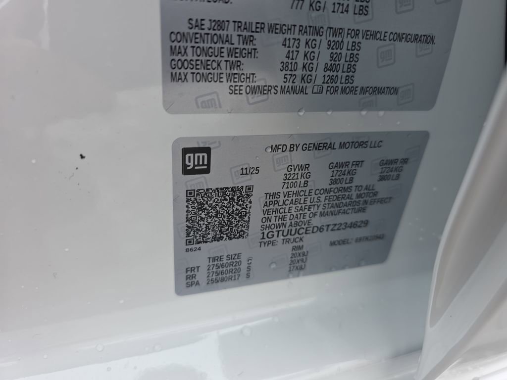 New 2026 GMC Sierra 1500 Elevation w/ Elevation Premium Package AWD/4WD image 36