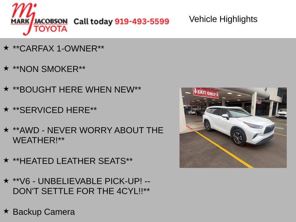 Used 2022 Toyota Highlander XLE image 6