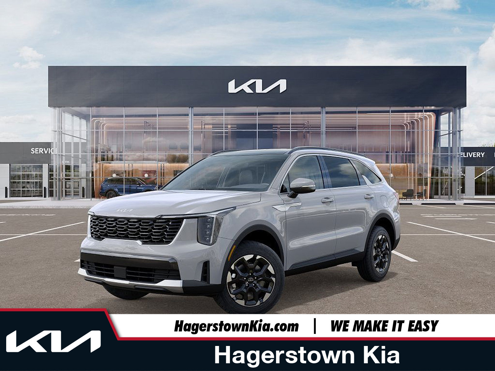 New 2026 Kia Sorento S w/ S Panoramic Sunroof Package AWD/4WD image 1