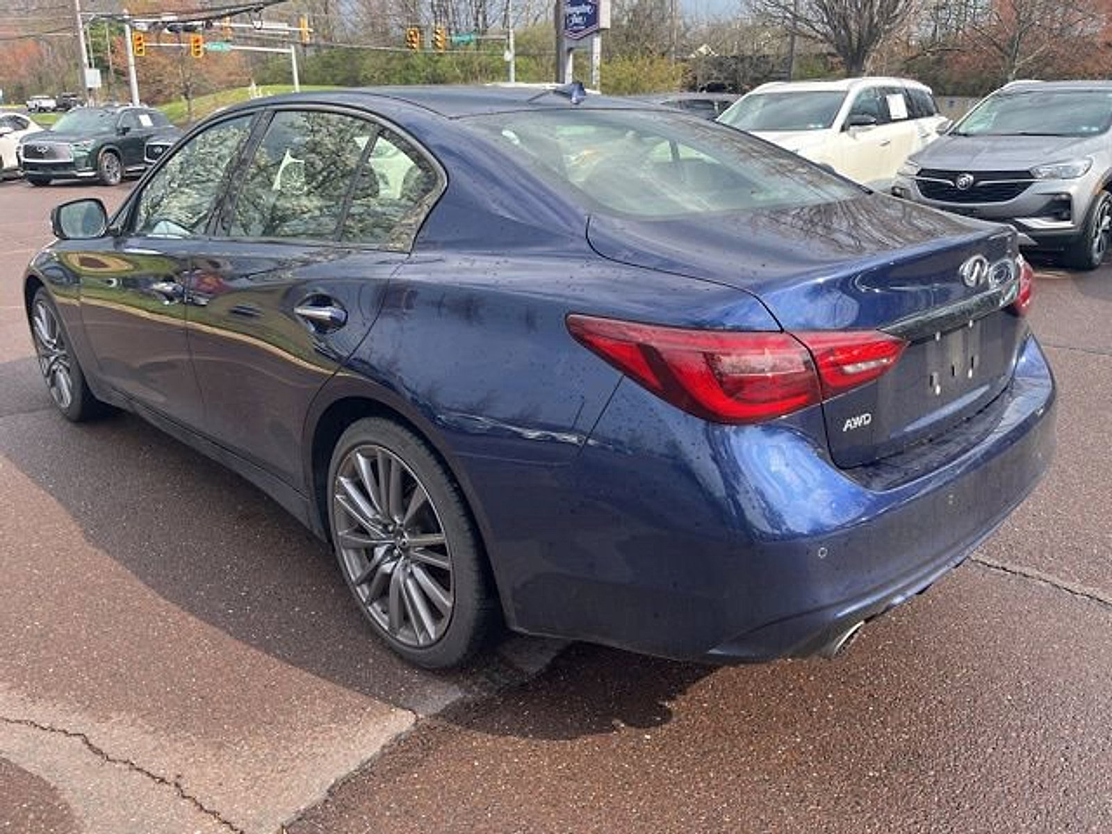 Used 2023 INFINITI Q50 Red Sport 400 image 5