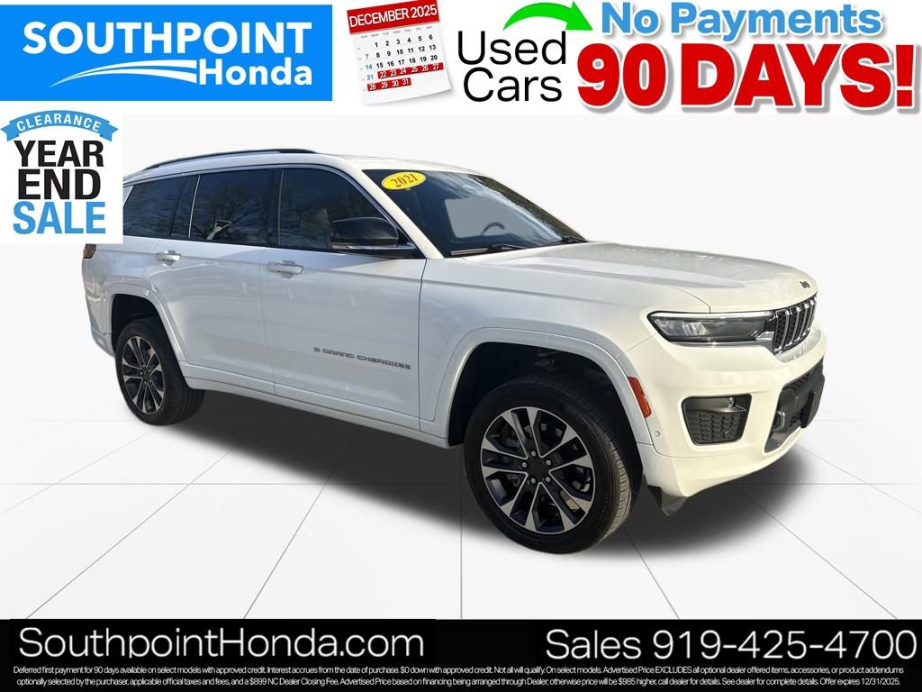 Used 2021 Jeep Grand Cherokee L Overland w/ Luxury Tech Group IV image 1