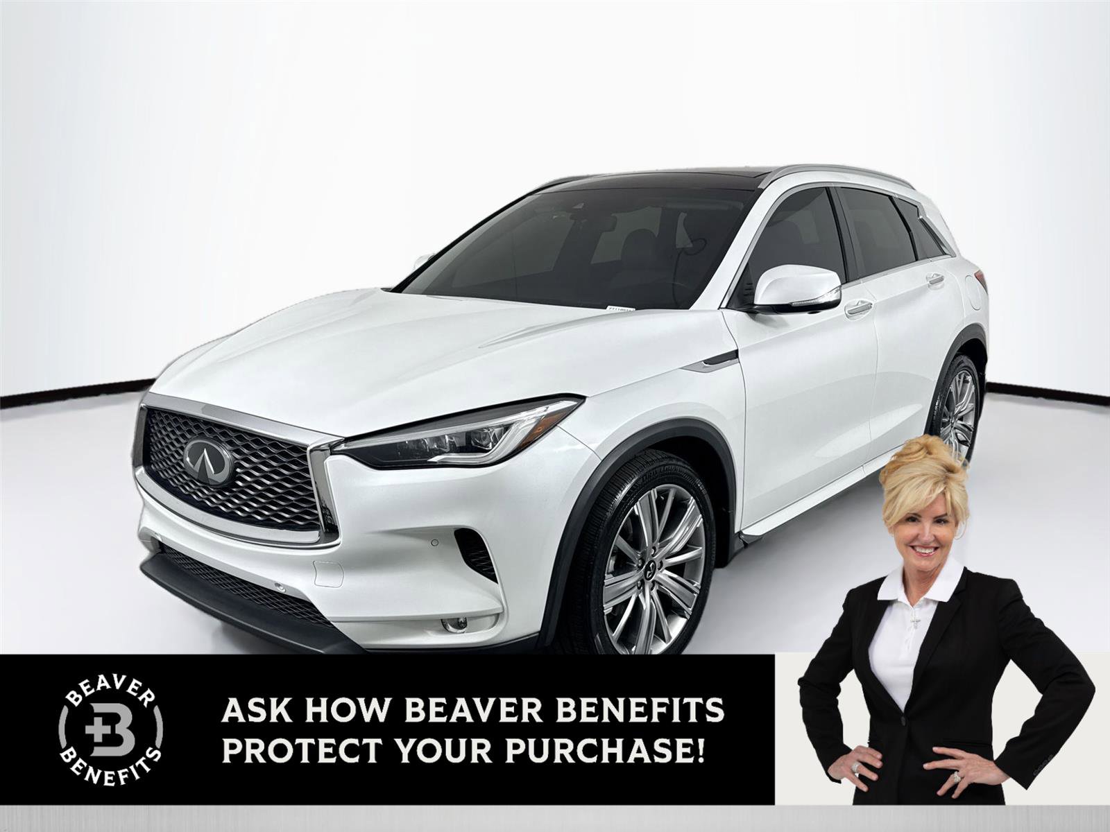 Used 2023 INFINITI QX50 Sensory image 1