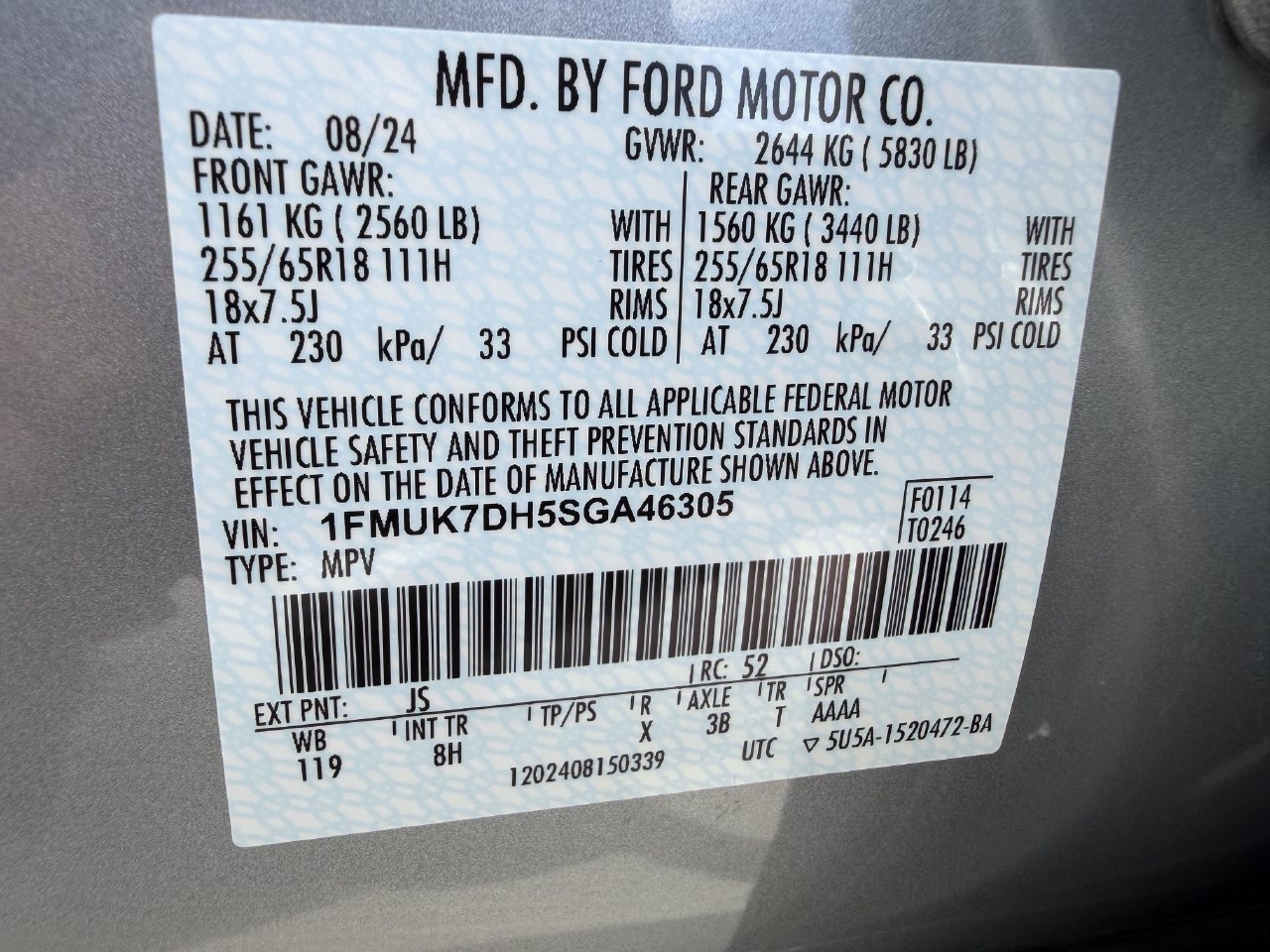 Used 2025 Ford Explorer Active RWD image 29