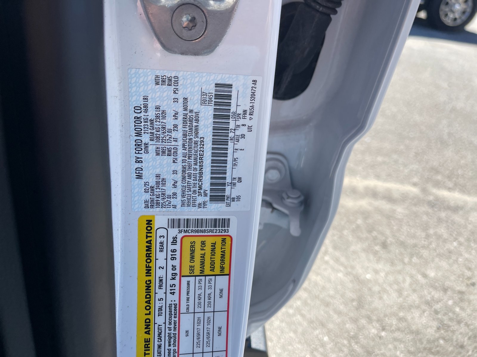 Used 2025 Ford Bronco Sport Big Bend AWD/4WD image 32