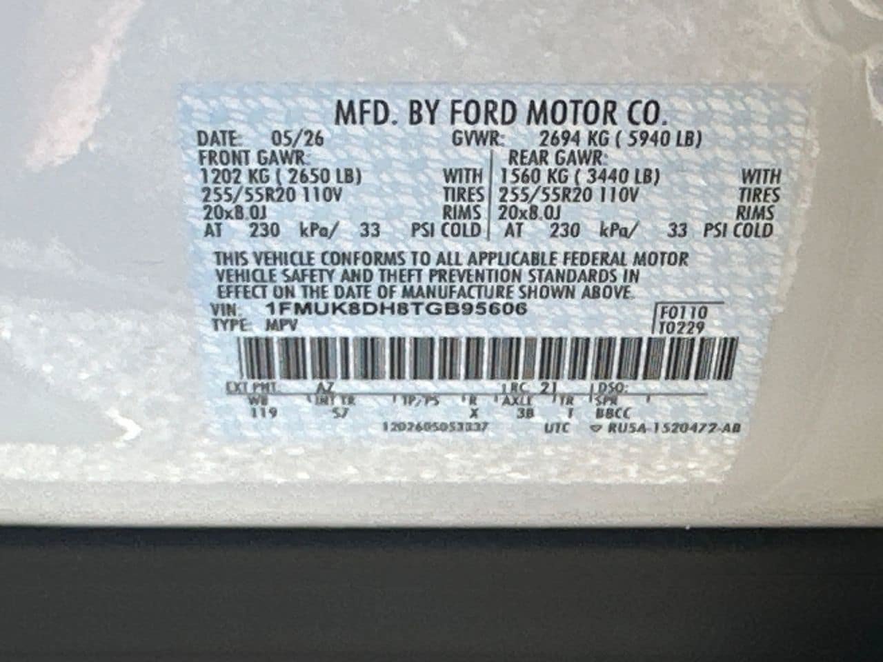 New 2026 Ford Explorer Active w/ Active Comfort Package AWD/4WD image 33