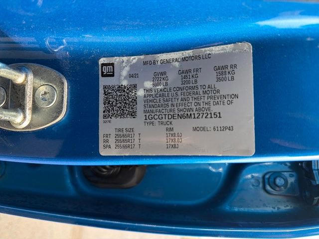 Used 2021 Chevrolet Colorado Z71 w/ Safety Package image 16