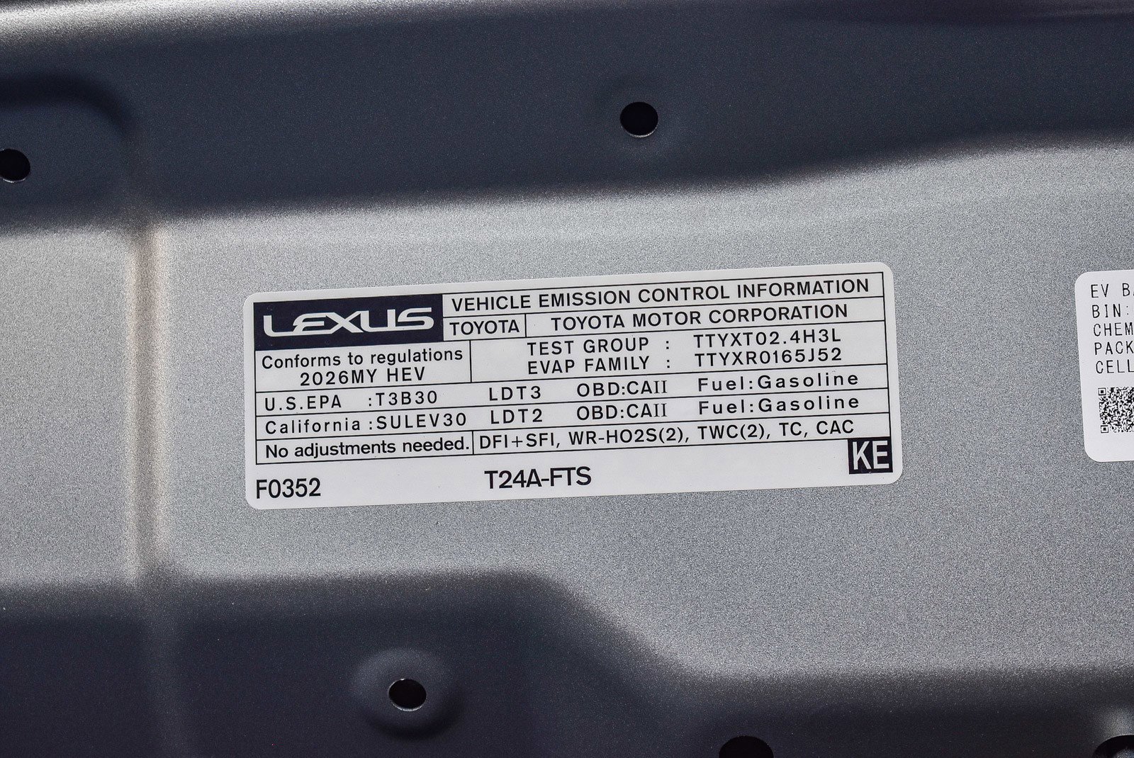 New 2026 Lexus TX 500h AWD image 28