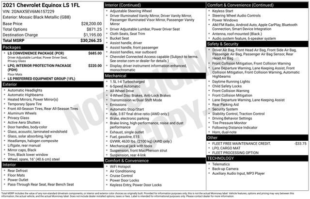 Certified 2021 Chevrolet Equinox LS w/ LS Convenience Package image 4