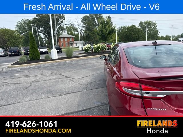 Used 2018 Ford Fusion Sport w/ Equipment Group 401A AWD/4WD image 9