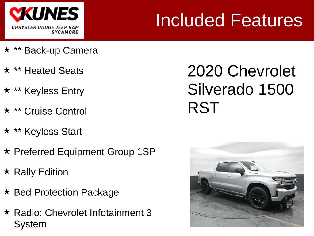Used 2020 Chevrolet Silverado 1500 RST w/ Rally Edition image 3