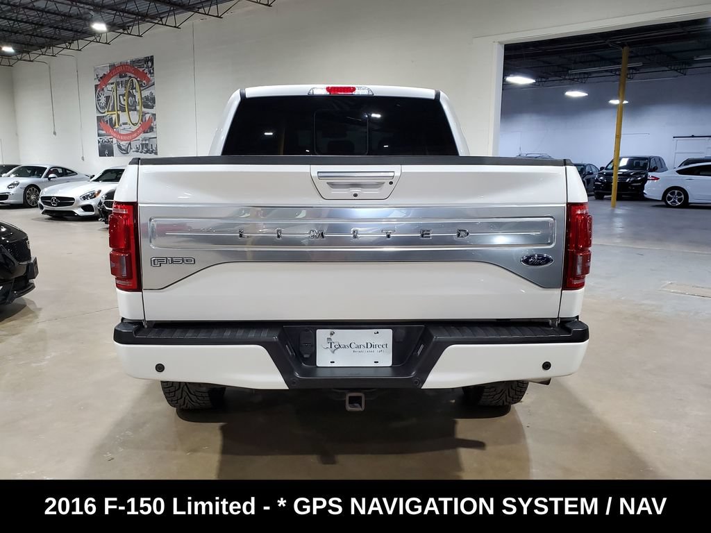 Used 2016 Ford F150 Limited w/ Trailer Tow Package AWD/4WD image 11