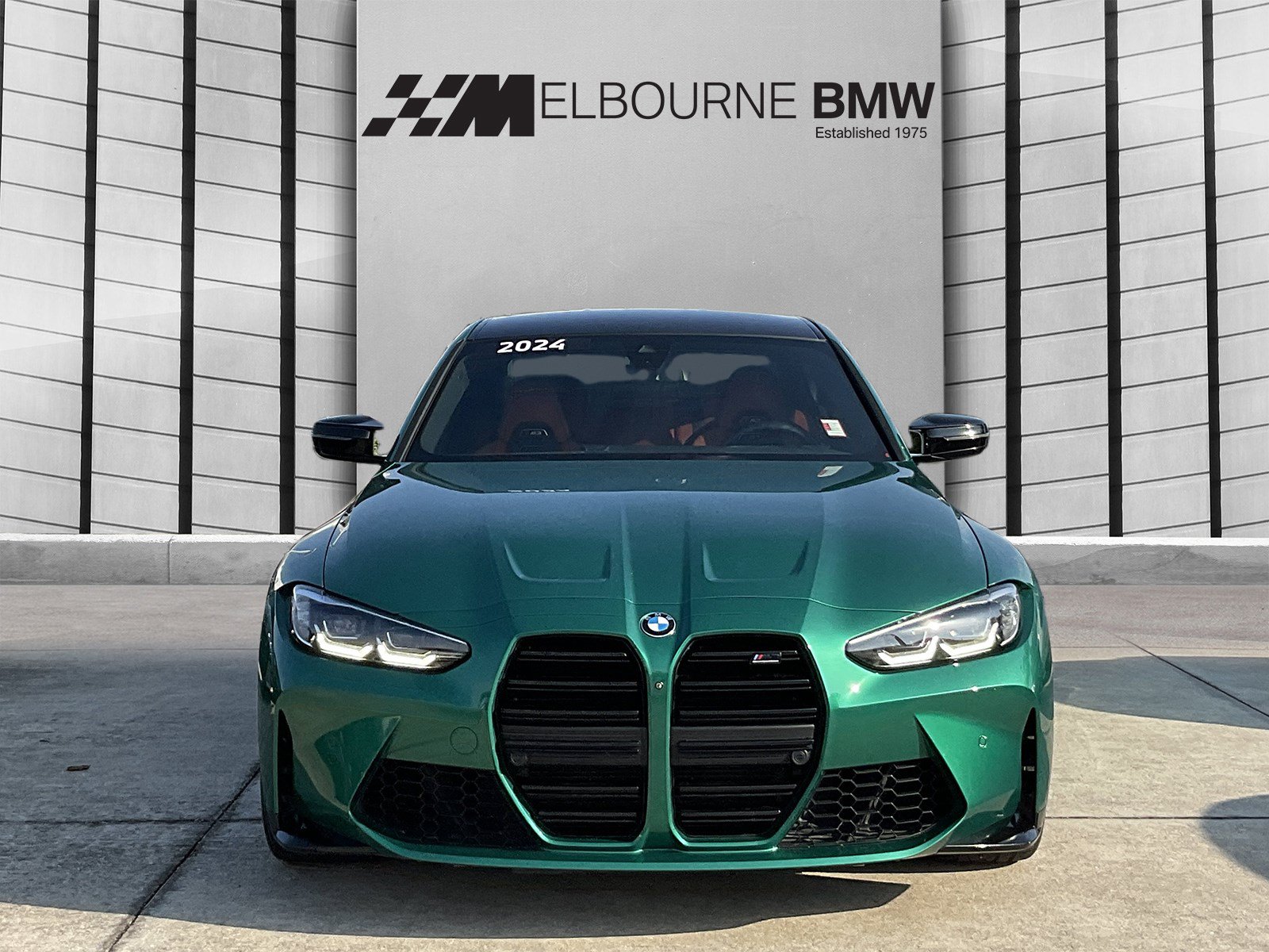 Used 2024 BMW M3 Competition w/ Parking Assistance Package RWD image 2