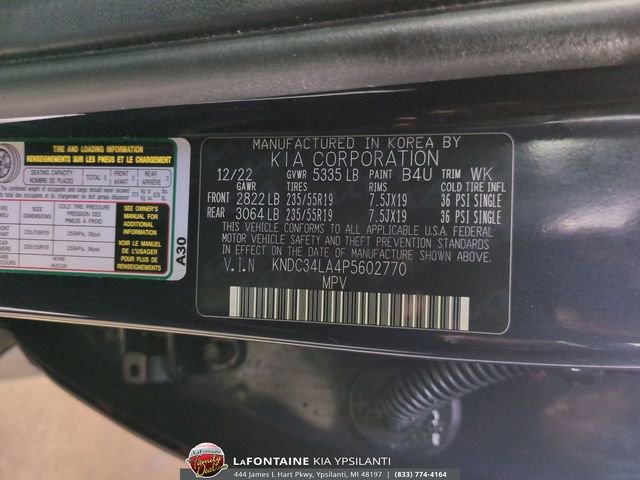 Certified 2023 Kia EV6 Wind RWD image 34