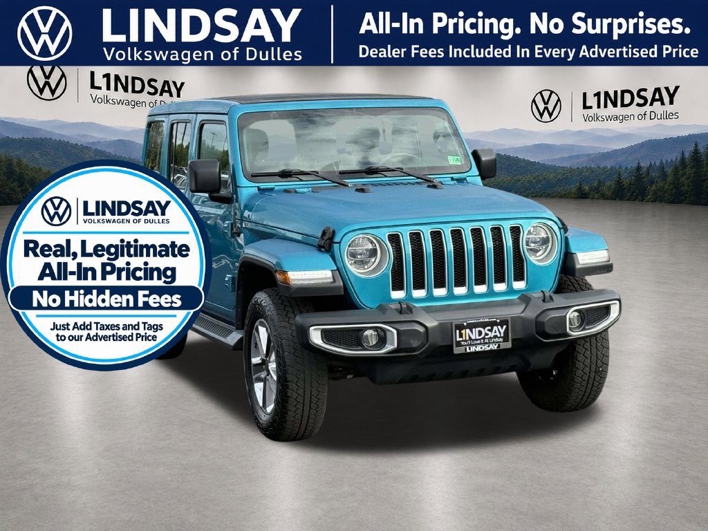 Used 2019 Jeep Wrangler Unlimited Sahara AWD/4WD image 1