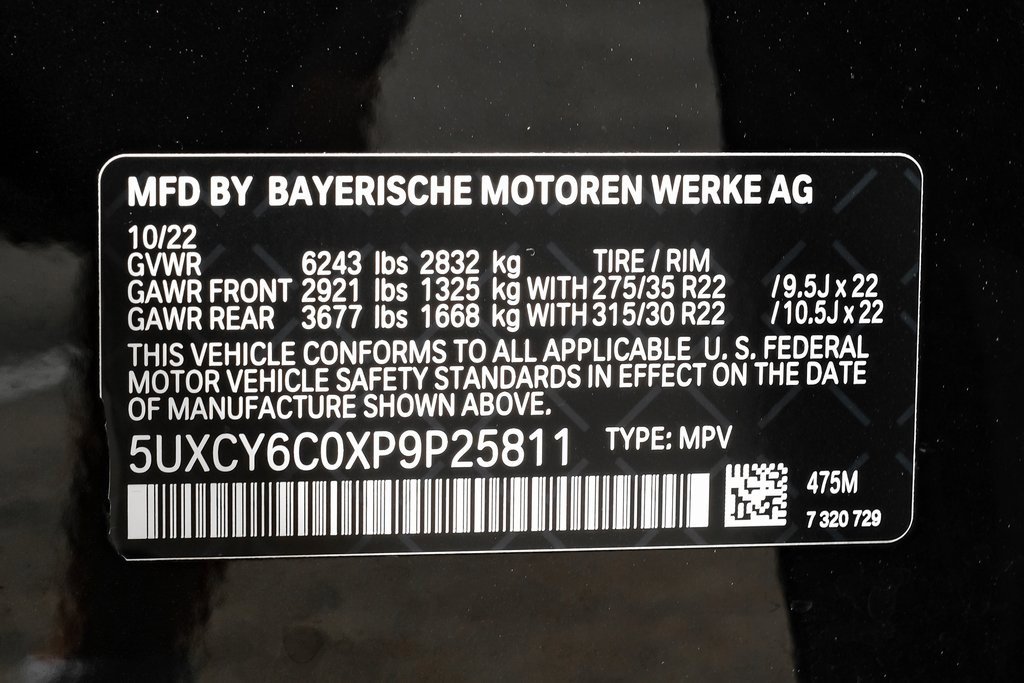 Used 2023 BMW X6 xDrive40i w/ M Sport Package image 65