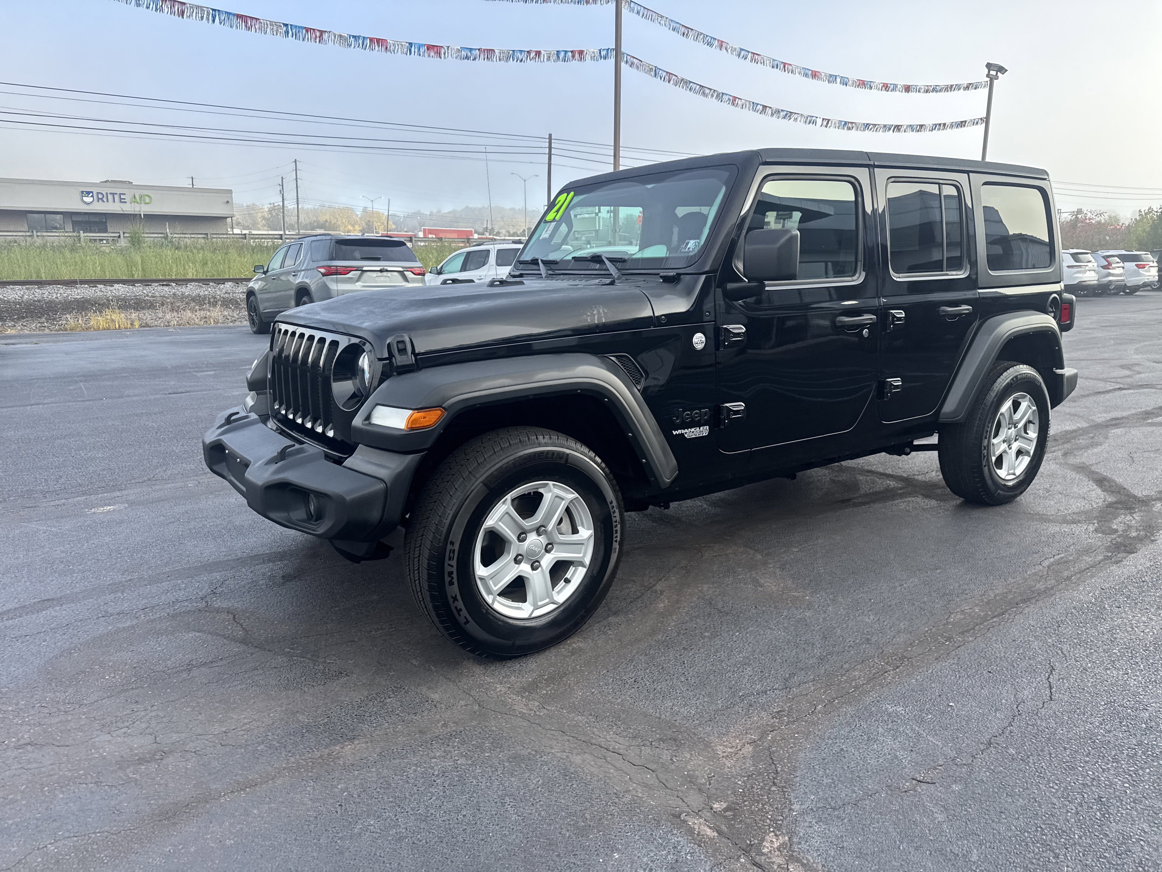 Used 2021 Jeep Wrangler Unlimited Sport image 8