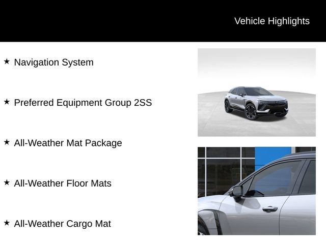 New 2026 Chevrolet Blazer EV SS w/ LPO, All-Weather Mat Package AWD/4WD image 8