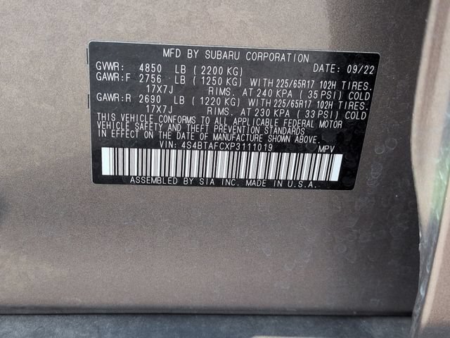 Used 2023 Subaru Outback Premium AWD/4WD image 40