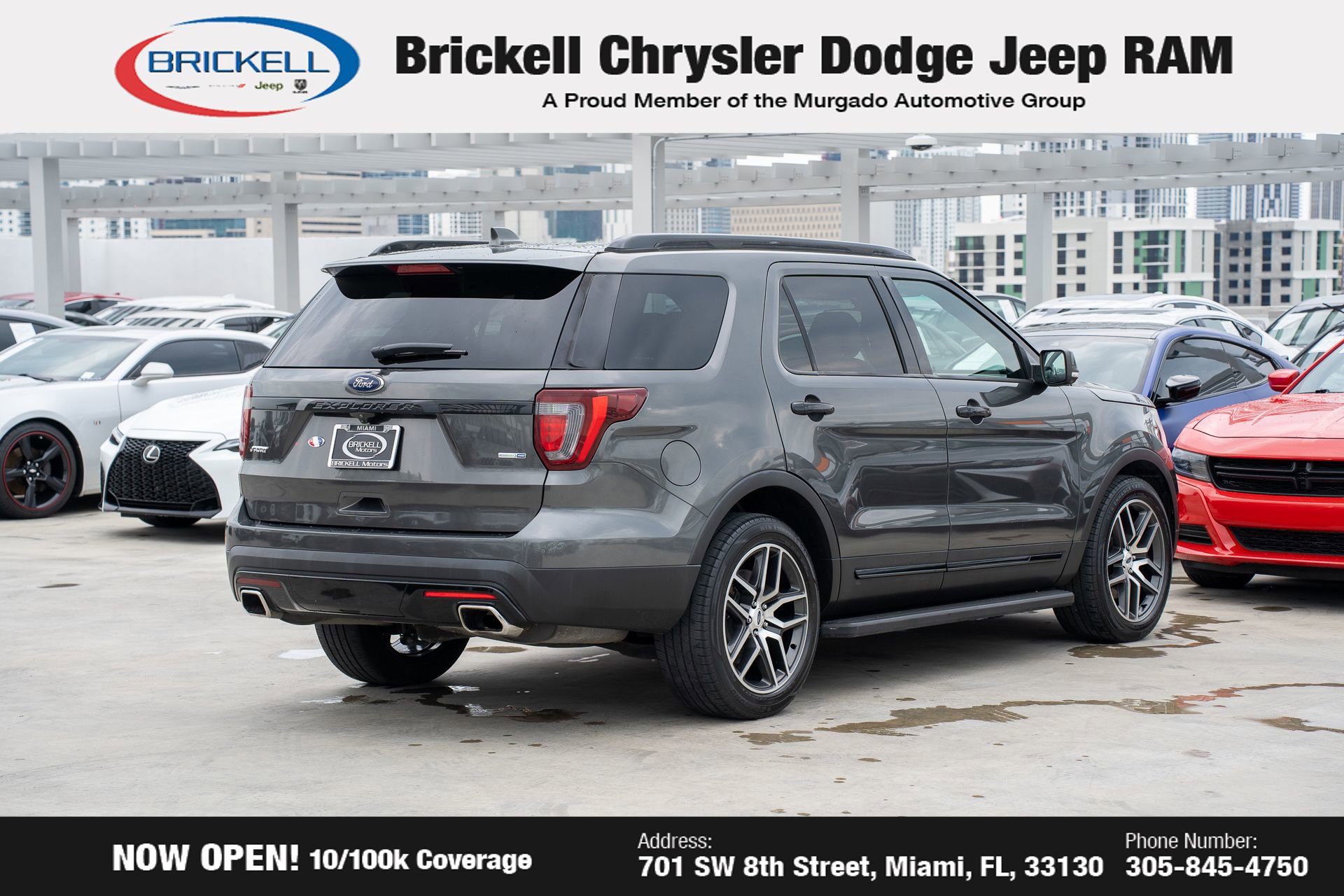 Used 2017 Ford Explorer Sport w/ Equipment Group 401A image 5